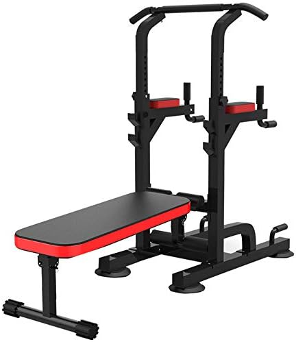 ZJDU Multifunctional Power Tower,Dip Stands Squat Rack Bench Press Rack, Home/Gym Pull Up Bar,Multifunctional Power Plant,for Power Towers and Gym Towers