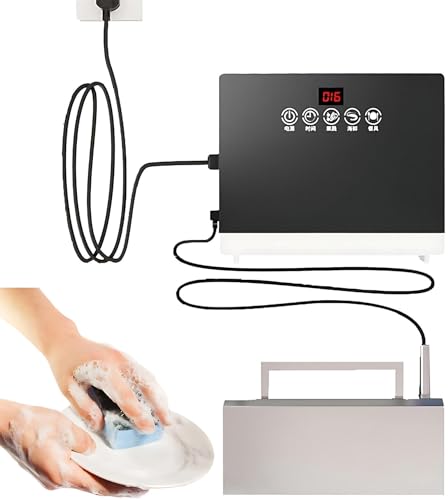 Lave-vaisselle multifonctionnel électrique pour évier à commande tactile sans installation - 2