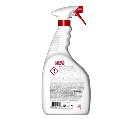 Nature’s Miracle Flecken- & Geruchsentferner Hund - Enzymreiniger für die einfache Beseitigung von Verschmutzungen, Geruchsneutralisierer mit Melonenduft, 946 ml