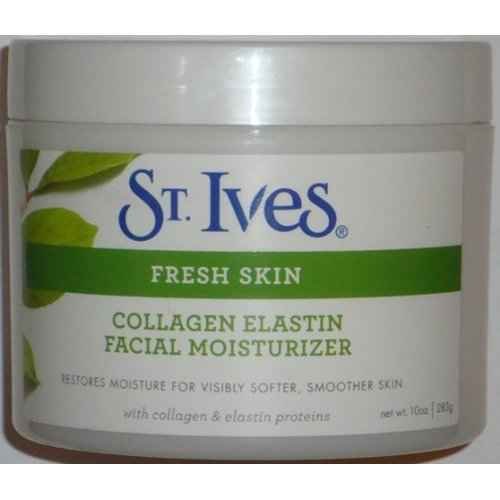 St Ives Collagen Elastin Face Moisturizer 10 Oz. Jar (Pack of 4) New Formula