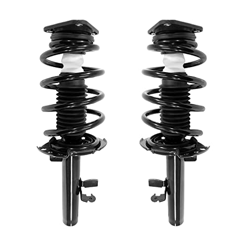 COMPLETESTRUTS - Front Quick Complete Strut Assemblies with Coil Springs Replacement for 2014-2018 Ford Transit Connect - Set of 2