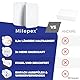 Milepex® Schmutzradierer [10x] – Premium Schwamm für Wand, Boden, Sneaker & Auto | Zauberschwamm & Magic Eraser für Haushalt, Bad & Küche | Extra stark & langlebig | Nur mit Wasser
