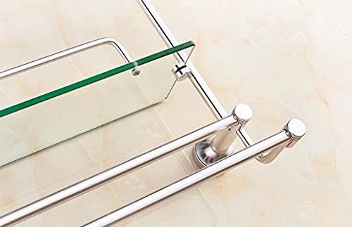 Étagère de salle de bain anti-chute pour optimiser l'espace