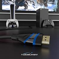 KabelDirekt – 10K & 8K HDMI 2.1b – 2m – zertifiziert, Schwarz-Blau – Ansicht 5