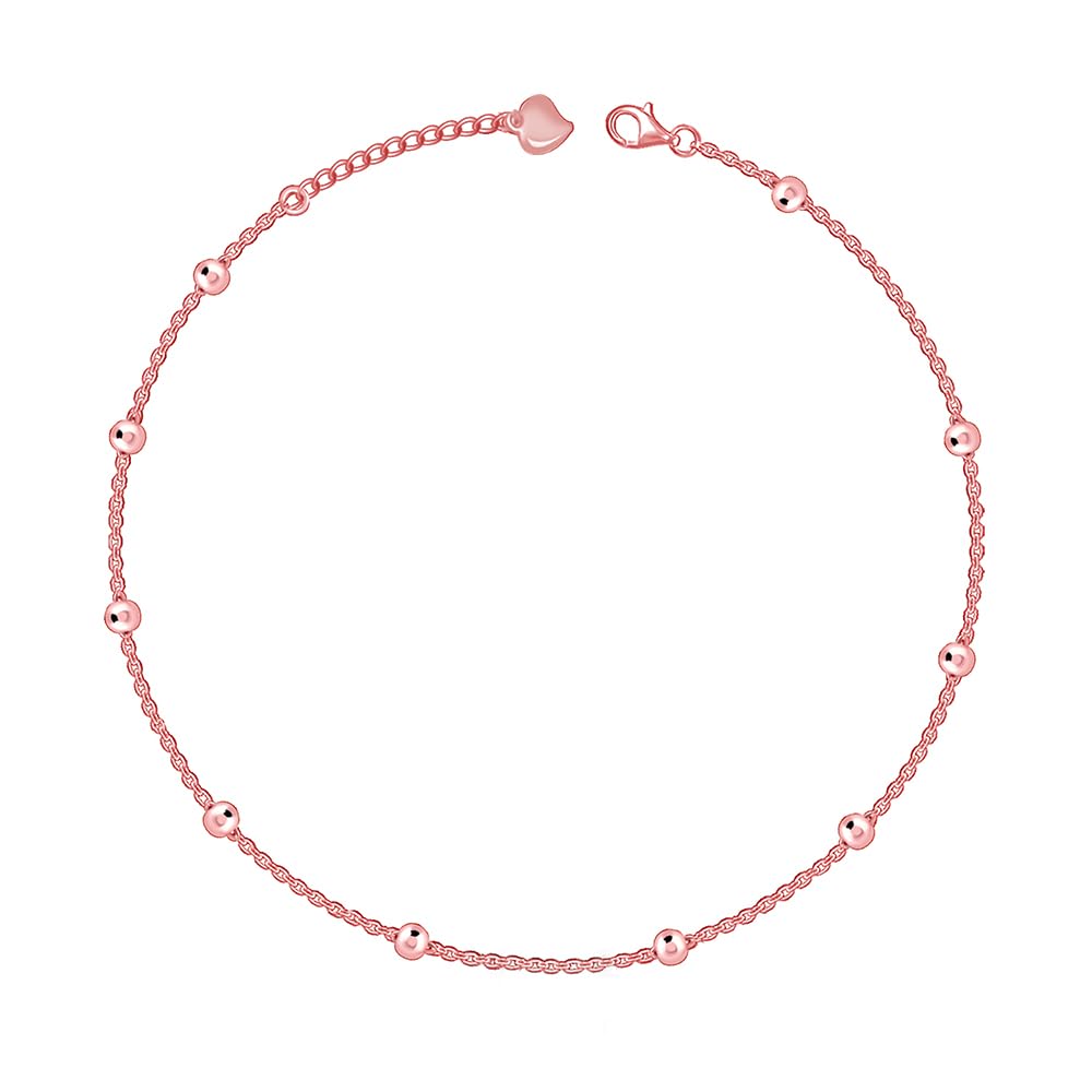 GIVA 925 Silver Rose Gold Your Simplicity Anklet,Single | Gifts for Women and Girls | With Certificate of Authenticity and 925 Stamp | 6 Months Warranty* (B0DFQDLKVZ) Amazon Price History, Amazon Price Tracker