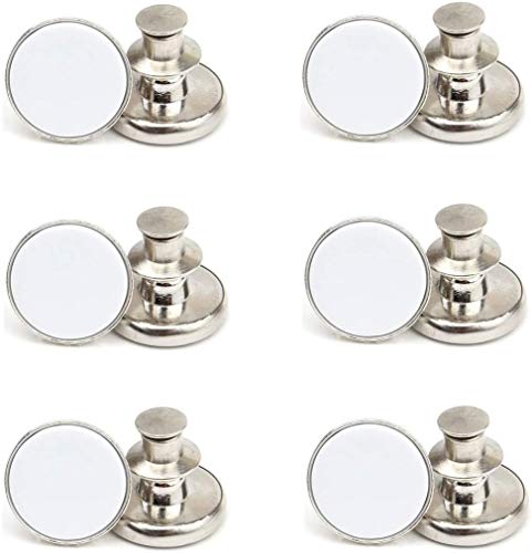 xinxintai Boutons 12Pcs pour Le Remplacement du Bouton de Jean en Métal avec Outil sans Kit de Bouton de Couture Boutons Amovibles pour Pantalons en Jean Cover