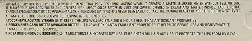 Image of INSIGHT Professional Air Matte Lipstick | Smooth Finish | All Day Comfort | Infused with Rosehip Oil and Avocado Butter | One Swipe Color - (Pocahontas) (3g) (Pack of 2)