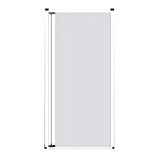 Puerta de acordeón interior, puerta plegable retráctil, resistente al agua, divisor de habitación para dormitorio, baño, cocina, oficina (80 x 40 cm)
