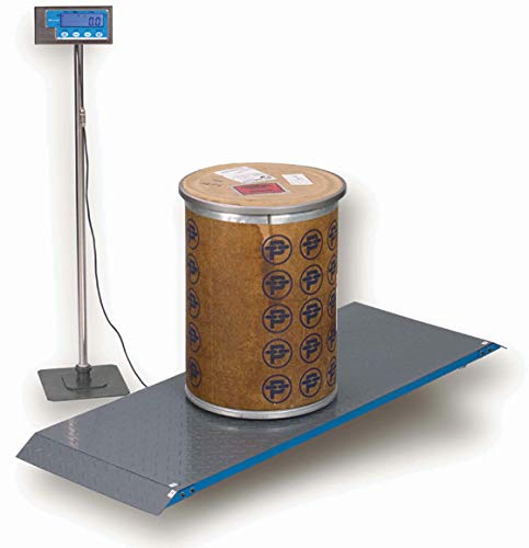 Brecknell PS2000 Floor Scale, 2000 lb Capacity, 59