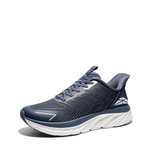 Image of ALLSWIFIT Mens Slip On Walking Shoes Running Sneakers | Comfortable, Tennis, Breathable, Non Slip, Cushion, Lightweight, Athletic, Gym, Workout, Cross Training, Fashion