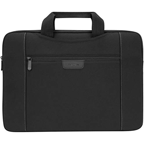 Targus Slipskin for 15.6-Inch Laptop Sleeve with Hideaway Handles, Black (TSS995GL)