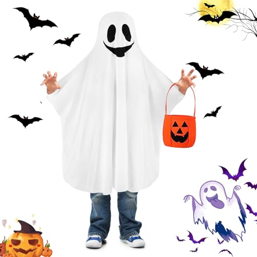 Disfraz de Fantasma para Niños Halloween miniatura 7