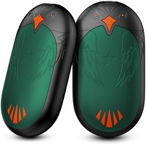 Magnetic Hand Warmers Rechargeable 2 Pack, Ergonomic Electric Hand Warmer, Up to 24hrs, Pocket Size Handwarmers,Warm Gifts for Raynauds, Golf, Men Women