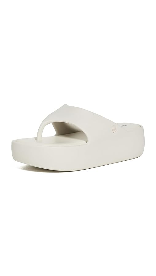 Amazon.com | Comfortable Beige Platform Thong by Melissa