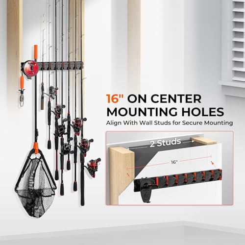Image of KastKing Vertical Fishing Rod Holder, 5.5 lb Capacity