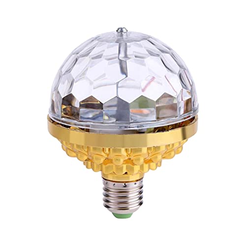 Ampoule magique rotative colorée,Boule lumineuse magique rotative colorée - Disco rotatif boule magique ampoule boule magique rvb lumière de scène LED pour les soirées dansantes de la salle Rosixehird