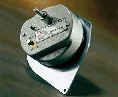 725R084 Sonceboz Windup Chart Drive, 24Hr/7Day Duration with 9 Day Windup