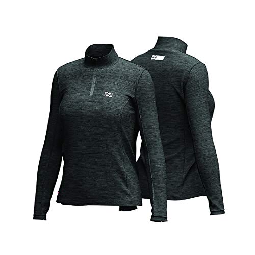 Mobile Warming Women's Heated Ion Baselayer Shirt, Black, Large