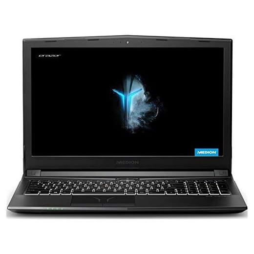 MEDION ERAZER P6705 Negro PORTÁTIL Gaming 15.6'' FullHD i7-8750H 4.1GHz GTX1050 256GB SSD 8GB RAM WIN10 Home