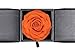 Forever Blossom Handmade Preserved Flower Rose Jewelry Gift Box, Never Withered Roses, Upscale Immortal Flowers, Eternal Life Flowers for Love Ones, Gifts for Women,Mom,Girlfriend (Orange)