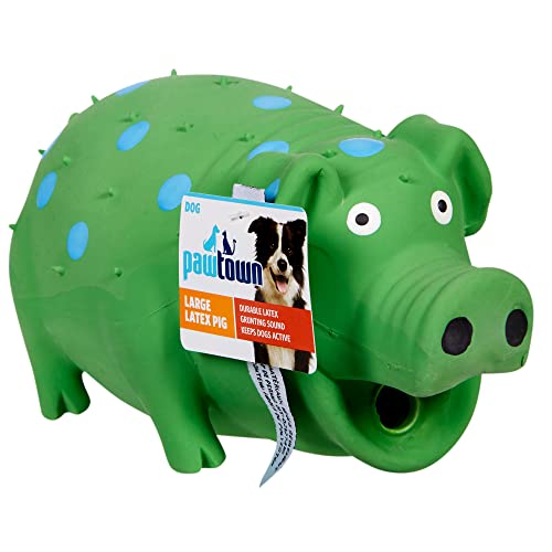 Juguete de látex para perro grande Pawtown