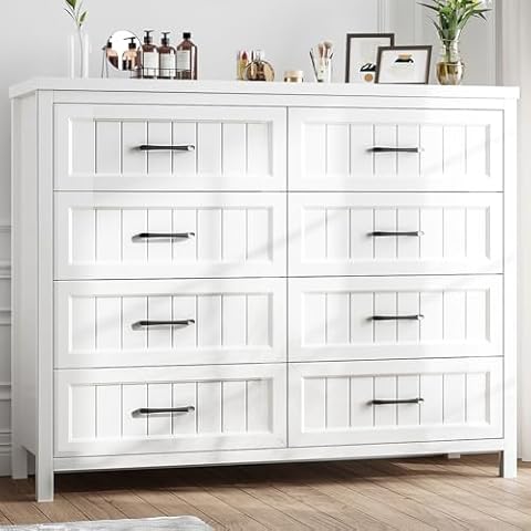 Jocoevol 8 Drawer Farmhouse Dresser Cover