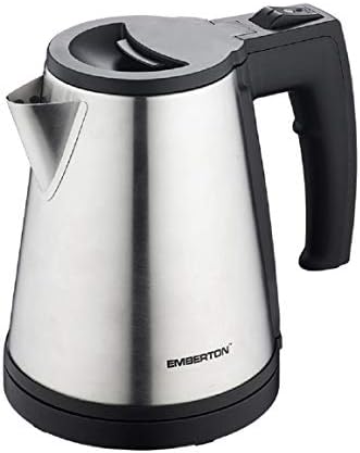 Emberton Stainless Steel Kettle 0.5Ltr Catering Boil Jug Ergonomic Design