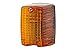 Produktbild HELLA Zusatzblinkleuchte - Halogen - 12V / 24V - Anbau/Schraubanschluss - Lichtscheibenfarbe: orange - Stecker: Male - seitlicher Anbau/rechts - Menge: 1 - 2BM 002 652-031