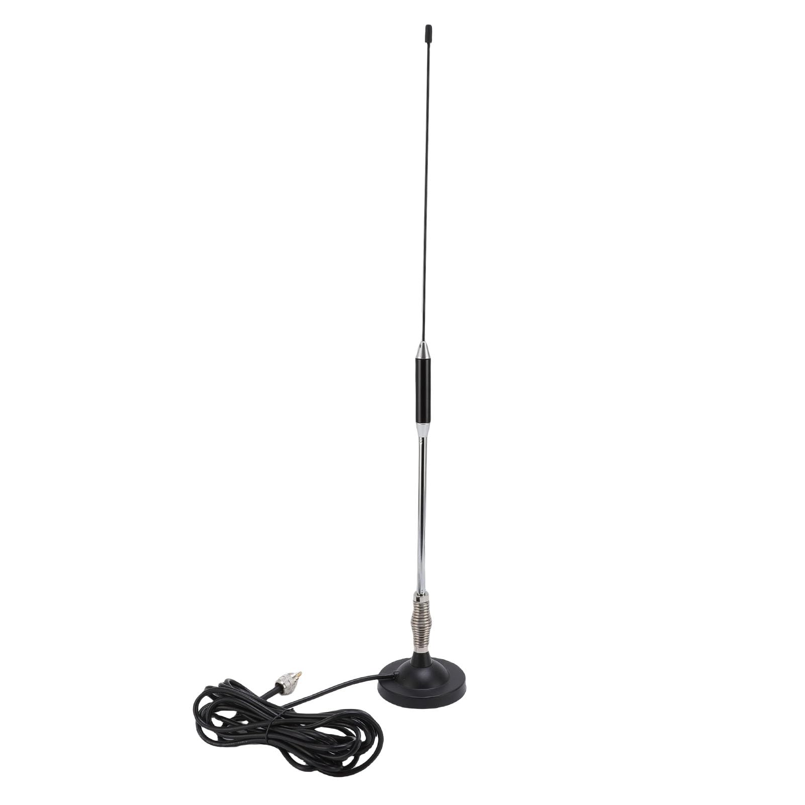 Kit antenna CB Torvex, antenna radio 26-28 MHz 26,37 pollici con supporto magnetico e molla, sostituzione stazione base mobile per camion per auto (Cavo da 3 metri/9,84 piedi)