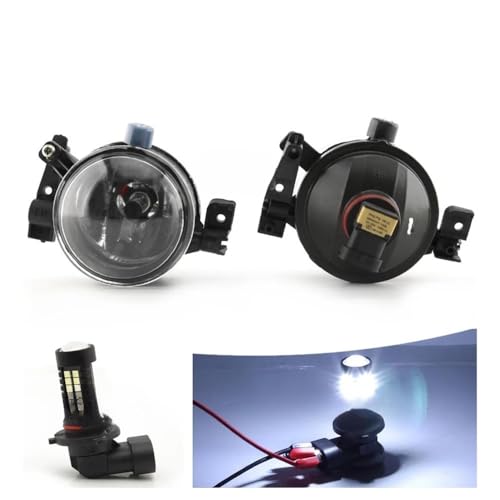 Cubierta de lámpara antiniebla con kit de interruptor cable y rejilla para Focus MK2 2