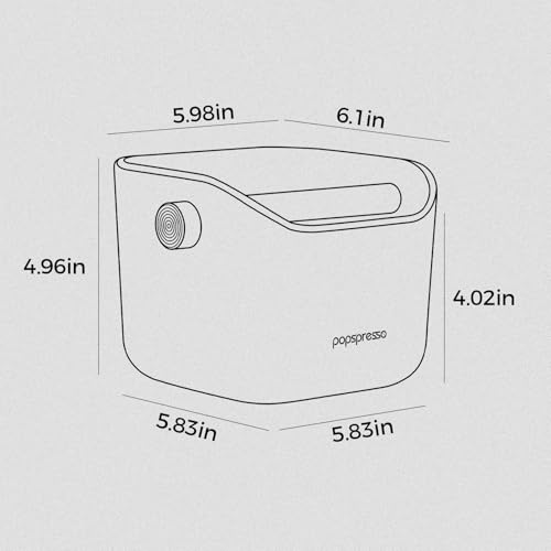 Popspresso 1.5L Quiet Knock Box
