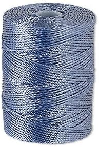 C-LON Bead Cord, Lt Blue - 0.5mm, 92 Yard Spool