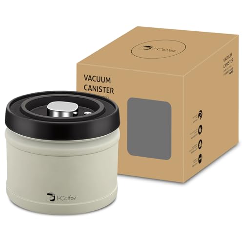iCoffee Recipiente Hermético Selado a Vácuo, Aço Inoxidável 304,760-1600ml para Café e Comida (1100, Millilitros)