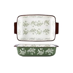 Xumh2024-3 Europäische Keramik Auflaufform mit Griffen