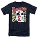 Trevco Sportswear UNI1248-AT-5 Universal Monsters & Invisible Portrait-Short Sleeve Adult 18-1 T-Shirt44; Navy - 2X