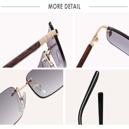 Lunettes de soleil dégradées roses légères contre l'éblouissement quotidien - 3