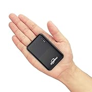 Handy Powerbank 10000mAh Mini Externer Akku Portable Phone Charger Tragbares Ladegerät Dual USB 2.4A Ports und Type c…