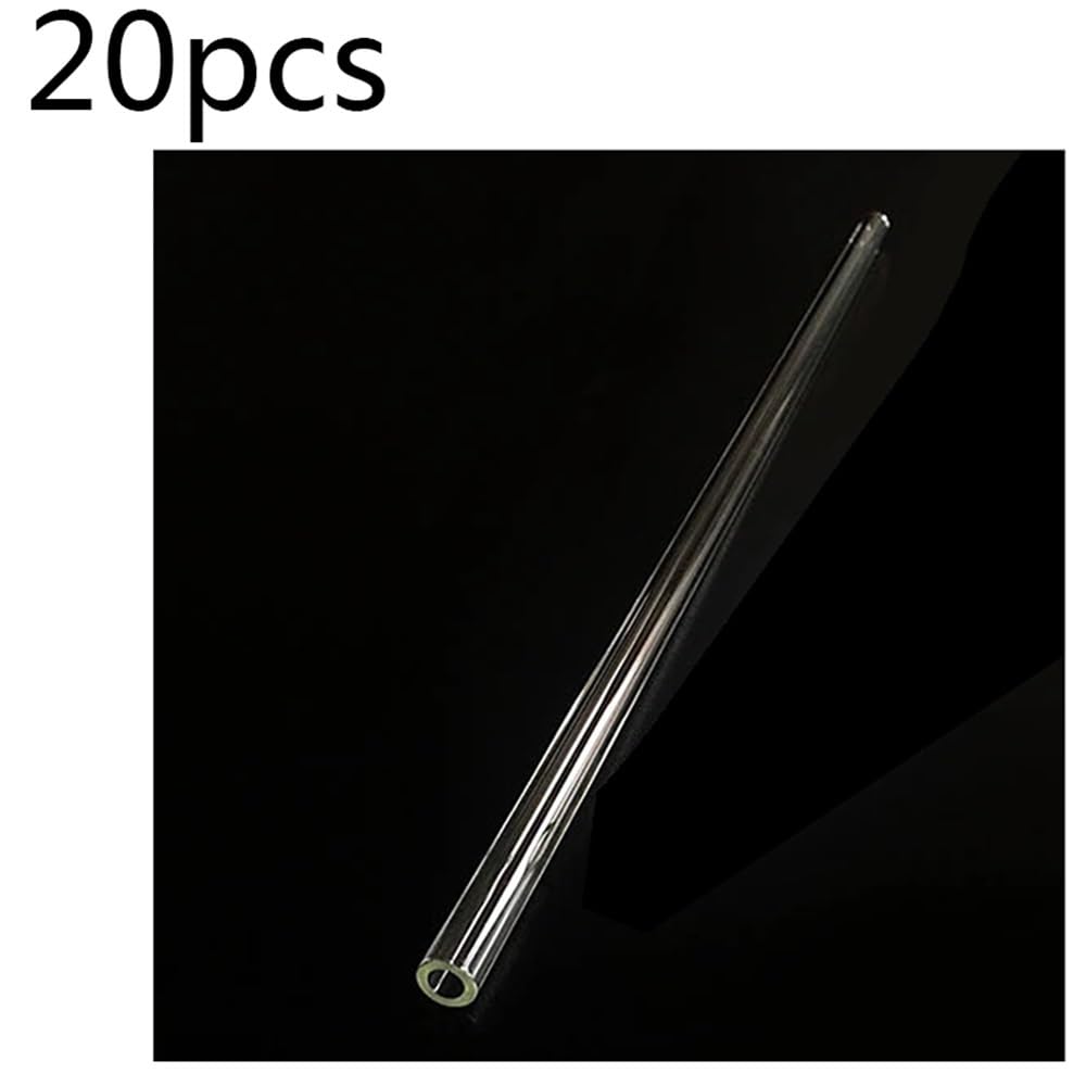 20 stücke Hohe Borosilikatglas Rohr Außendurchmesser 6mm/7mm Gesamtlänge 80mm/85mm(O.D.6mm L.85mm)