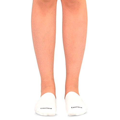 Image of Fashion Liner Toe Topper Socks for Women Invisible Hidden Half Socks Good for Sandal or Dress Shoes 5-Pairs