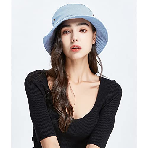 Image of Unisex Bucket Hat Summer UPF 50+ Sun Protection Outdoor Beach Fishing Travel Hiking Hat