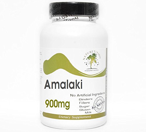Amalaki 900mg ~ 180 Capsules - No Additives ~ Naturetition Supplements
