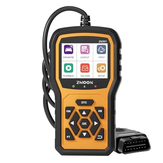 ZMOON ZM301 OBD2 Scanner Diagnostic Tool, Car Code Reader Scan Tools