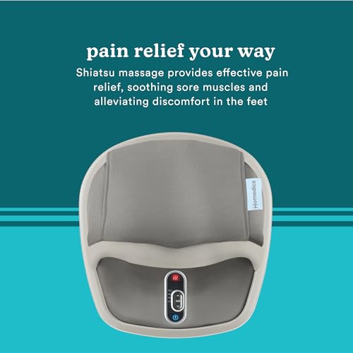 image for HoMedics Shiatsu Air Max Foot Massager, Air Compression Massage, Deep-