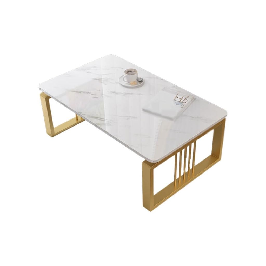 Mesa de mármol Chabudai baja para salones pequeños y tatami