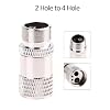 Easyinsmile Dental High Fast Speed Handpiece Adapter (2 Holes to 4 Holes)