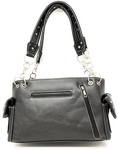 Western Wolf Dream Catcher Embroidery Feather Conceal Carry Women Handbag Purse in 5 colors3