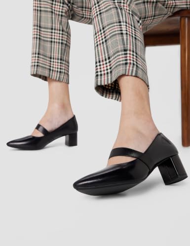 Image of ELLE Women's Mary Jane Style Block Heels Slip-On Pumps
