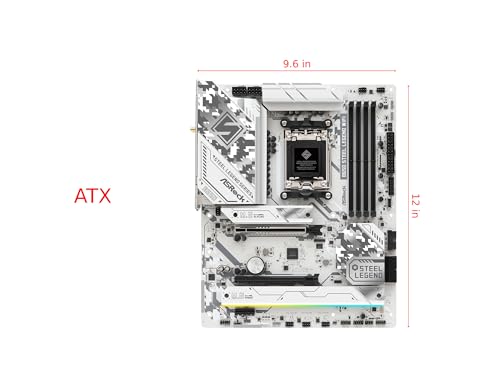 ASRock B650 Steel Legend WiFi 6E view 3