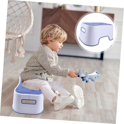 Tabouret de salle de bain stable confortable marchepied pour WC maison