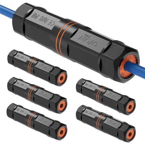 Boîtier IP68 étanche pour câble CAT6/CAT5E avec connecteur RJ45 blindé Tecmojo
